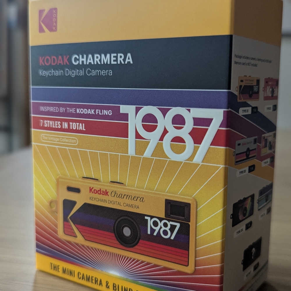 Kodak Charmera Keychain Digital Camera - Black